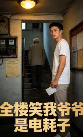 短剧《全楼笑我爷爷是电耗子》海报