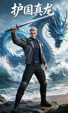 短剧《护国真龙》海报