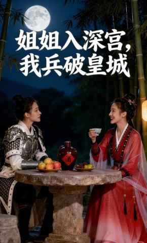 短剧《姐姐入深宫，我兵破皇城》海报