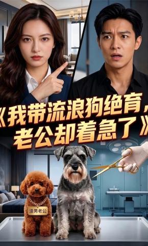 短剧《我带流浪狗绝育，老公却着急了！》海报