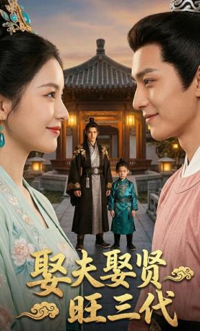 短剧《娶夫娶贤旺三代》海报
