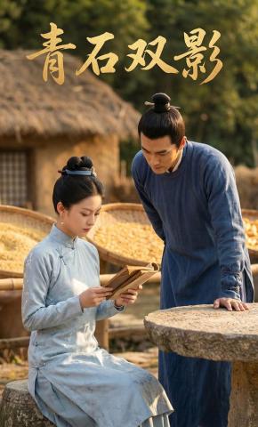 短剧《青石双影》海报