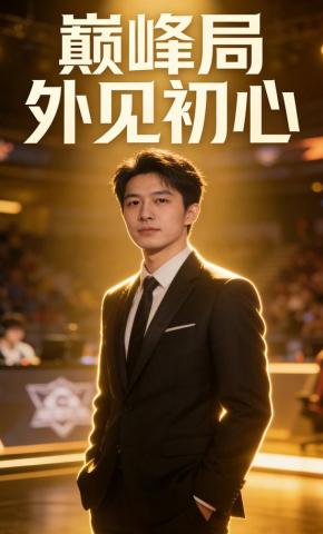 短剧《巅峰局外见初心》海报