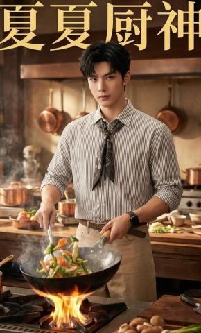 短剧《夏夏厨王》海报