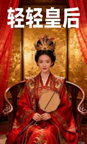 短剧《轻轻皇后》海报