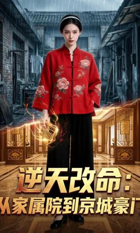 短剧《逆天改命：从家属院到京城豪门》海报