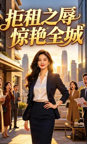 短剧《拒租之辱惊艳全城》海报