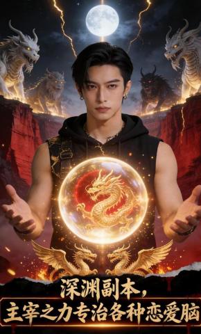 短剧《深渊副本，主宰之力专治各种恋爱脑》海报