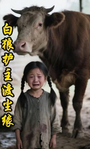短剧《白狼护主渡尘缘》海报