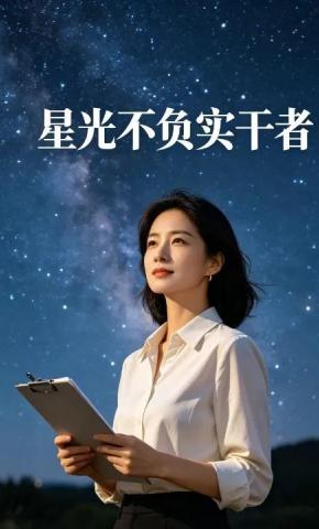 短剧《星光不负实干者》海报
