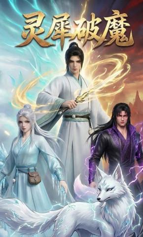 短剧《灵犀破魔》海报