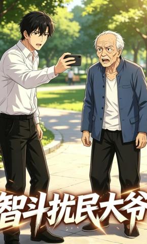 短剧《智斗扰民大爷》海报