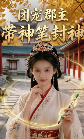 短剧《团宠郡主带神笔封神》海报