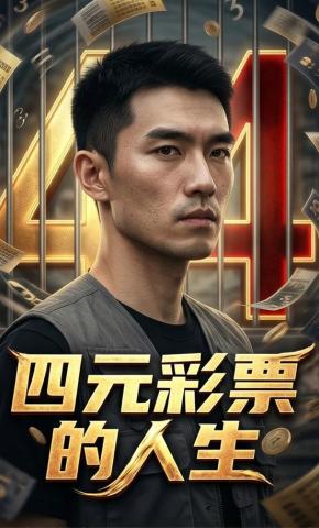 短剧《四元彩票的人生》海报