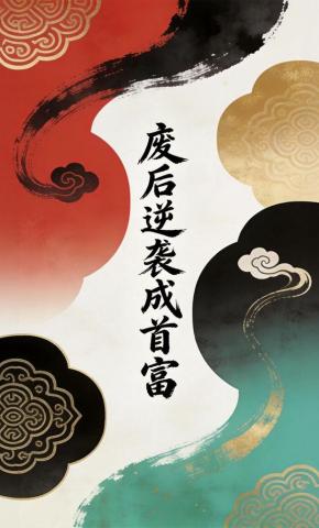 短剧《废后逆袭成首富》海报