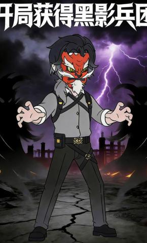 短剧《开局获得黑影兵团》海报