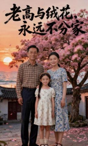 短剧《老高与绒花，永远不分家》海报