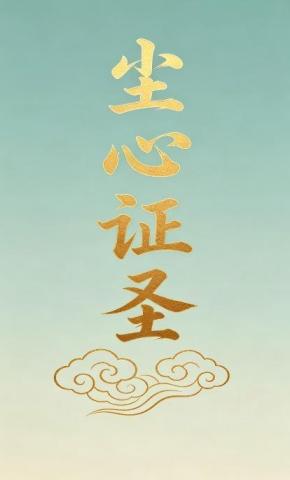 短剧《尘心证圣23》海报