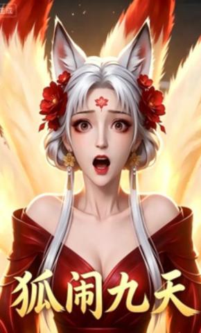 短剧《狐闹九天》海报