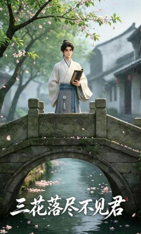 短剧《三花落尽不见君》海报