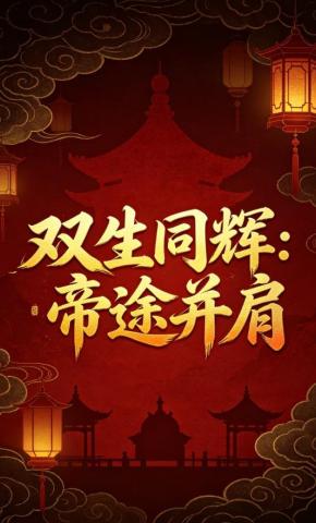 短剧《双生同辉：帝途并肩》海报