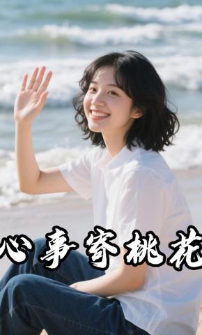 短剧《心事寄桃花》海报