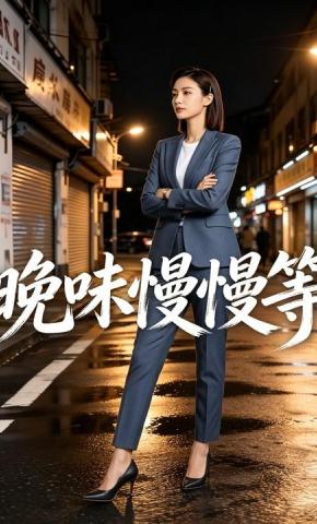 短剧《晚味慢慢等》海报