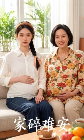 短剧《家碎难安》海报