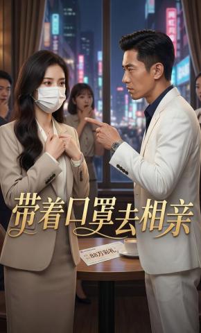 短剧《带着口罩去相亲》海报