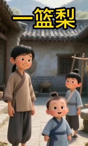 短剧《一篮梨》海报