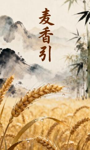 短剧《麦香引》海报