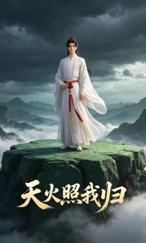 短剧《天火照我归》海报