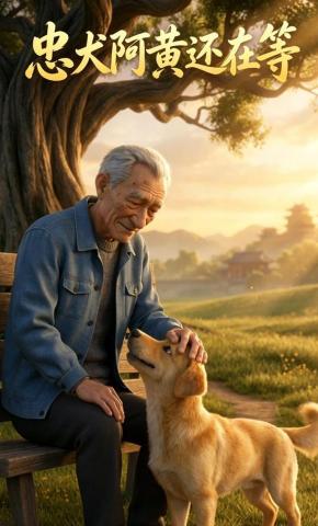 短剧《忠犬阿黄还在等》海报