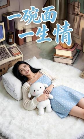 短剧《一碗面一生情》海报