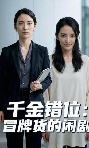 短剧《千金错位：冒牌货的闹剧》海报