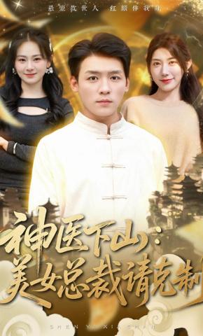 短剧《神医下山，美女总裁请克制》海报