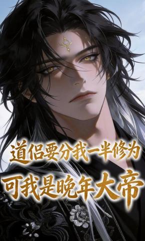 短剧《道侣要分我一半修为，可我是晚年大帝》海报