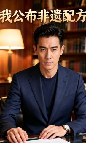 短剧《我公布非遗配方》海报