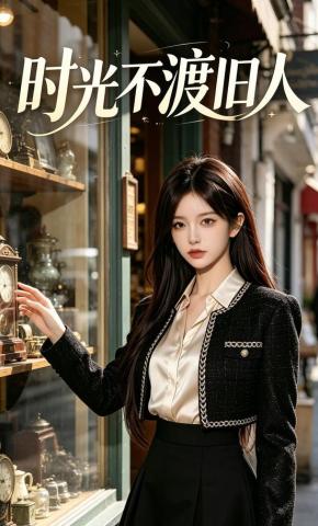 短剧《时光不渡旧人》海报