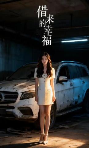 短剧《借来的幸福》海报