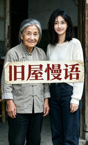 短剧《旧屋慢语》海报