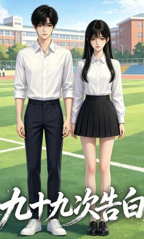 短剧《九十九次告白》海报