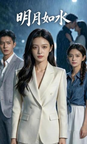 短剧《明月如水》海报
