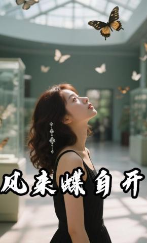 短剧《风来蝶自开》海报