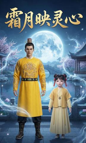 短剧《霜月映灵心》海报