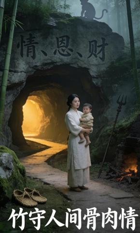 短剧《竹守人间骨肉情》海报
