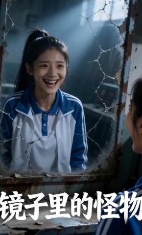 短剧《镜子里的怪物》海报