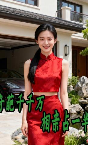 短剧《奇葩千千万相亲占一半》海报