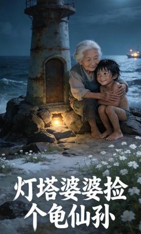 短剧《灯塔婆婆捡个龟仙孙》海报