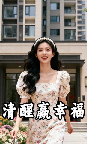 短剧《清醒赢幸福》海报